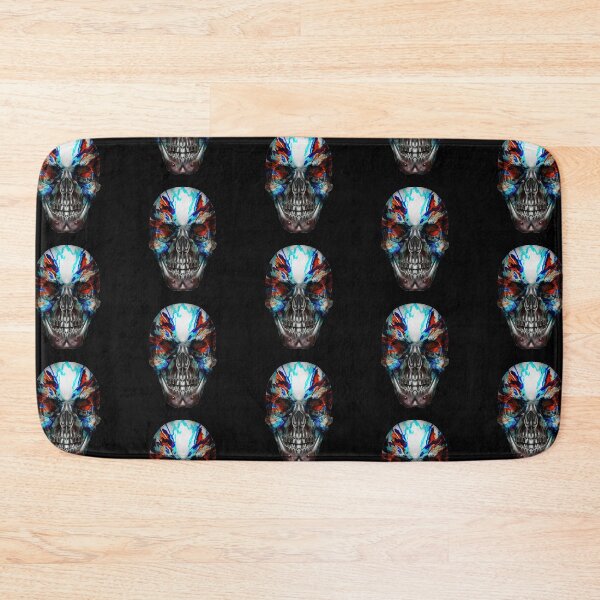 Item preview, Road Rash Skull Pattern designed and sold by Sk8rSkulls.