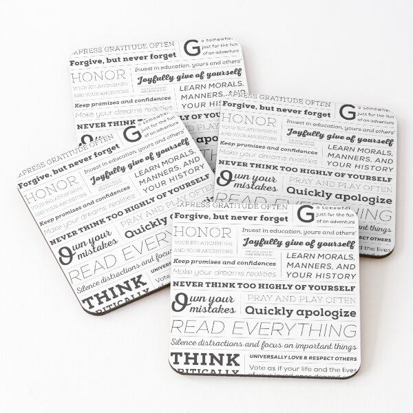 Item preview, The New ABCs of Life designed and sold by moosemtndesign.