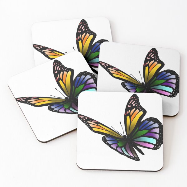 Item preview, Subtle Rainbow Pride Butterfly designed and sold by Zeons-Art.