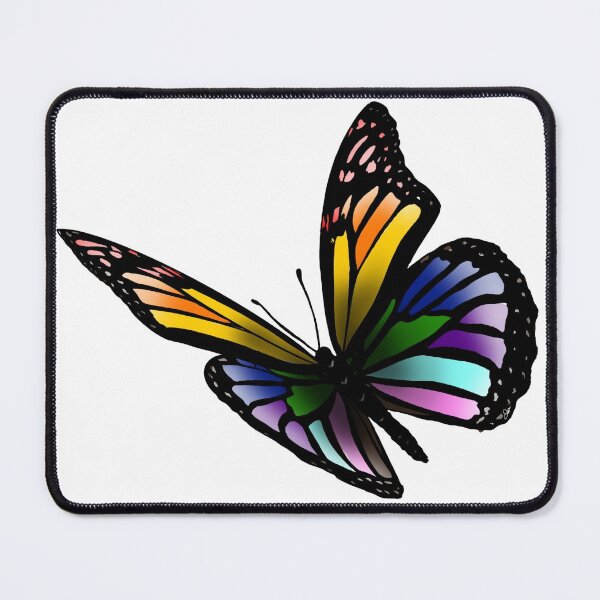 Item preview, Subtle Rainbow Pride Butterfly designed and sold by Zeons-Art.