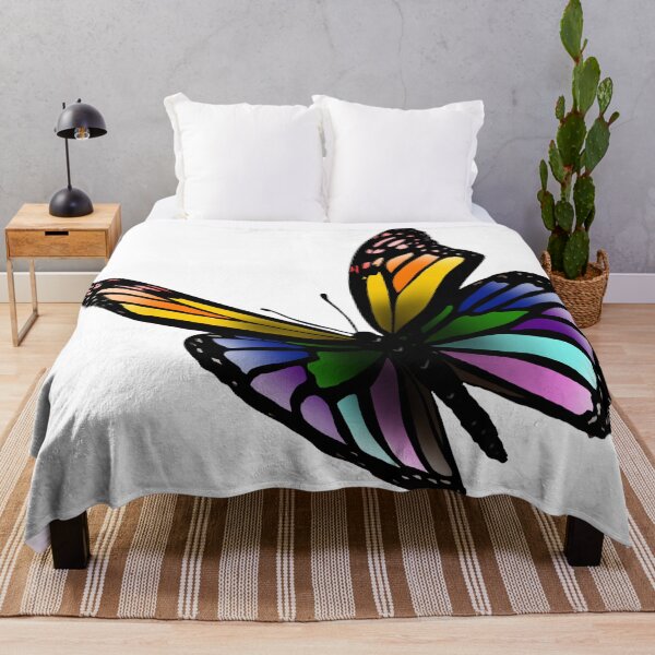 Item preview, Subtle Rainbow Pride Butterfly designed and sold by Zeons-Art.