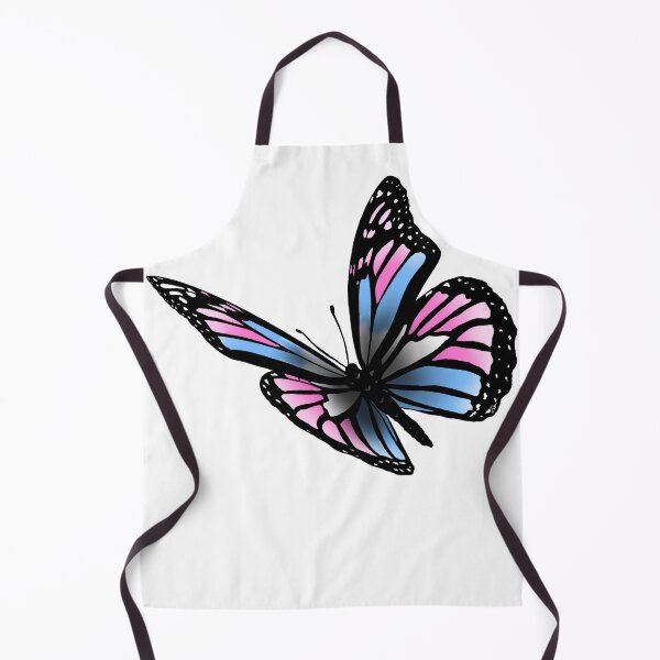 Item preview, Subtle Trans Pride Butterfly designed and sold by Zeons-Art.