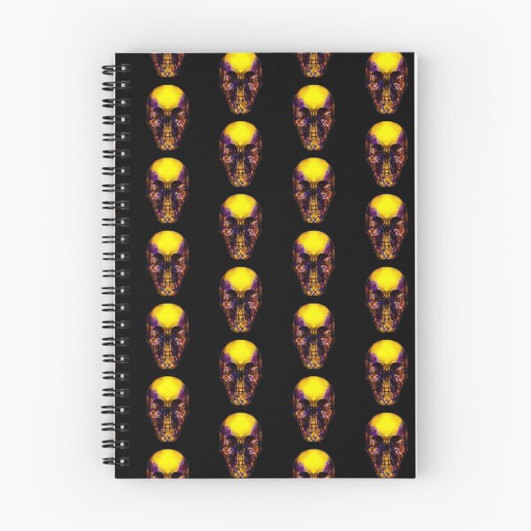 Item preview, Yellowjacket Skull Pattern designed and sold by Sk8rSkulls.