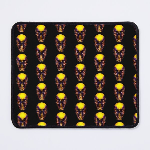 Item preview, Yellowjacket Skull Pattern designed and sold by Sk8rSkulls.