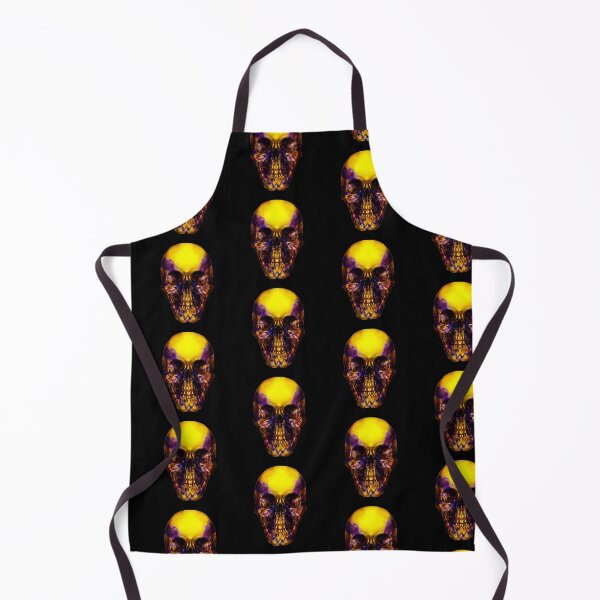 Item preview, Yellowjacket Skull Pattern designed and sold by Sk8rSkulls.