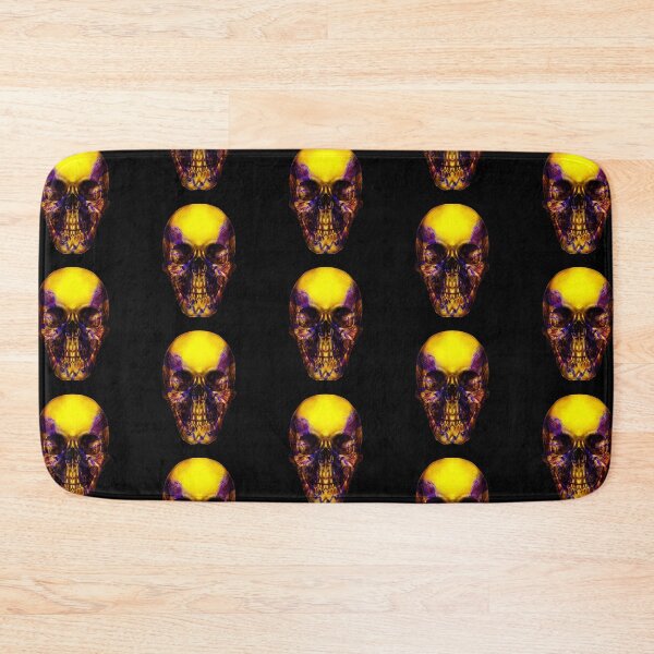 Item preview, Yellowjacket Skull Pattern designed and sold by Sk8rSkulls.