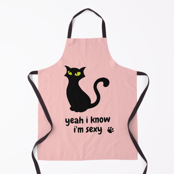 Item preview, Yeah I Know I'm Sexy: Funny Cat T-Shirt for Men Women, Perfect Cat Dad Mom Tshirt designed and sold by MARCOS LILI.