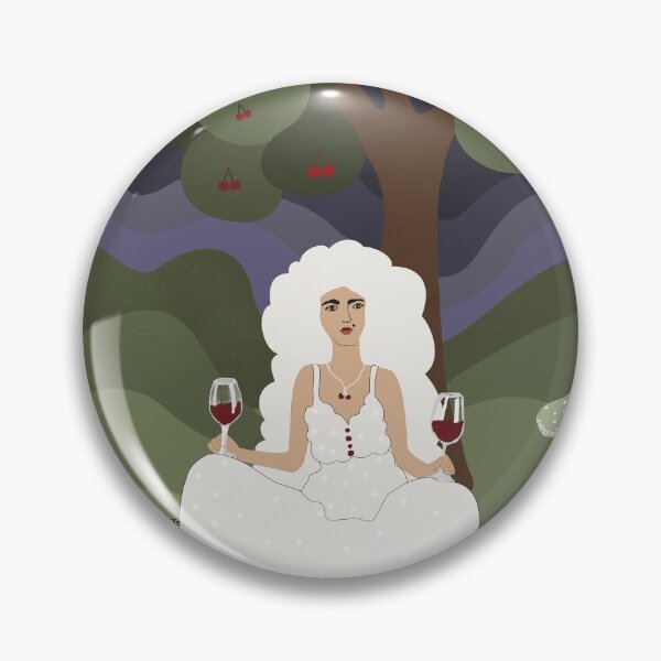 Item preview, Ilustración bohemia de una dama en un jardín designed and sold by Tiya Art N..