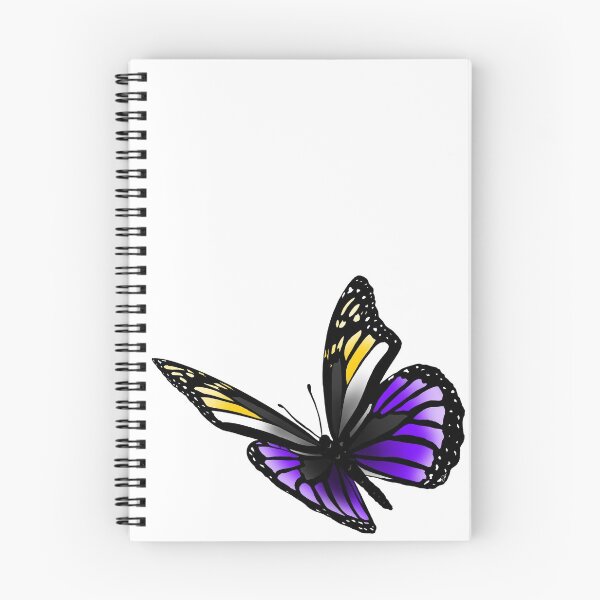 Item preview, Subtle Non-binary Pride Butterfly designed and sold by Zeons-Art.