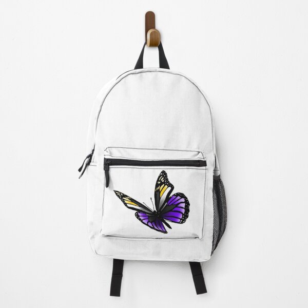 Item preview, Subtle Non-binary Pride Butterfly designed and sold by Zeons-Art.
