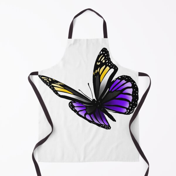 Item preview, Subtle Non-binary Pride Butterfly designed and sold by Zeons-Art.