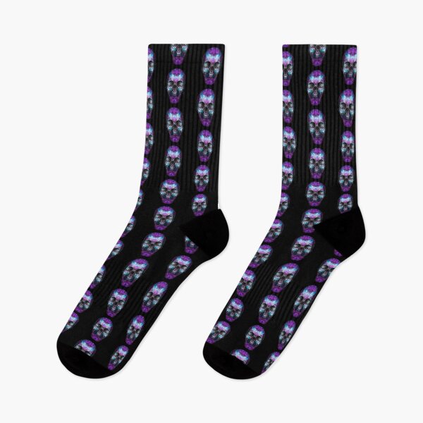 Item preview, Purple Phantom Skull Pattern designed and sold by Sk8rSkulls.