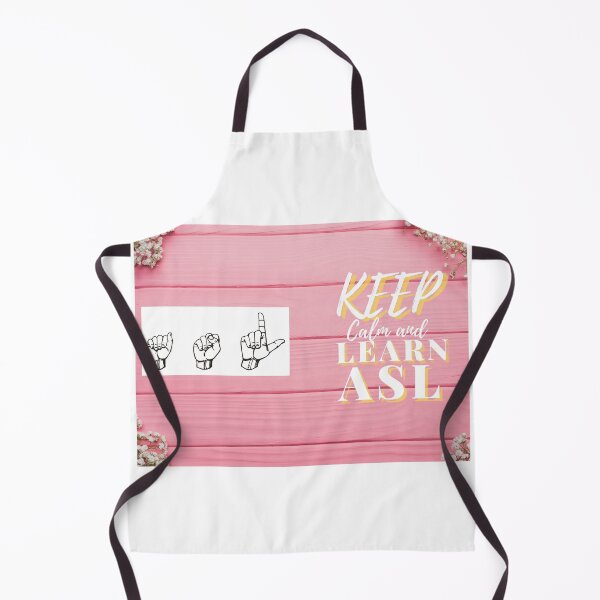 Item preview, keep calm and learn ASL designed and sold by adilelassouli.
