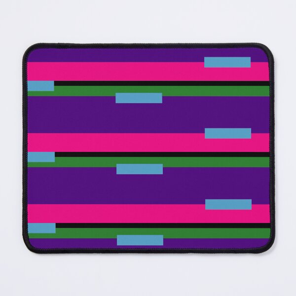 Funky Step Pattern Mouse Pad