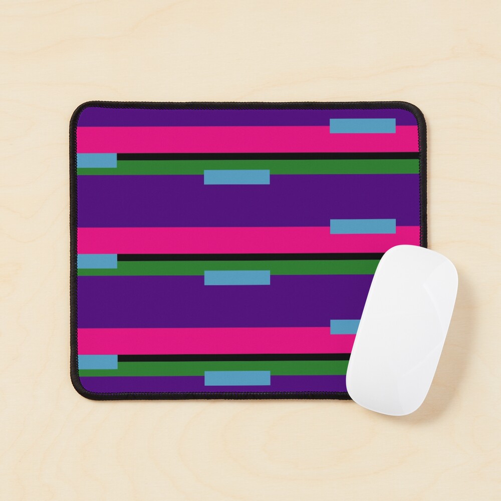 Funky Step Pattern Mouse Pad