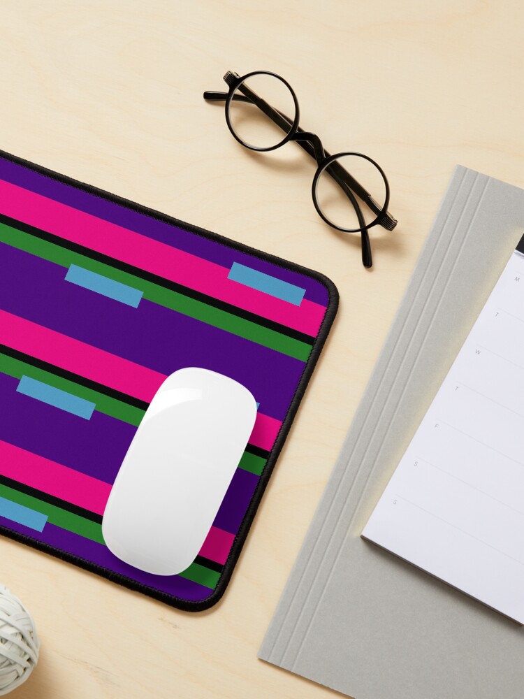 Alternate view of Funky Step Pattern Mouse Pad