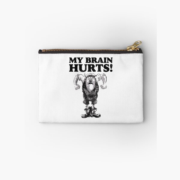Item preview, My Brain Hurts! - Distressed Look designed and sold by risible.