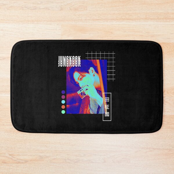 Item preview, BTS Jungkook Vaporwave Collage designed and sold by sakurapalette.