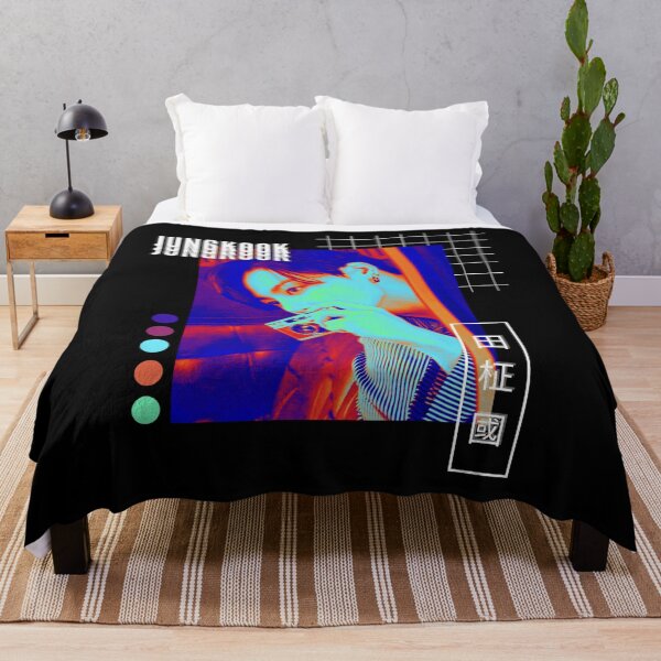 Item preview, BTS Jungkook Vaporwave Collage designed and sold by sakurapalette.