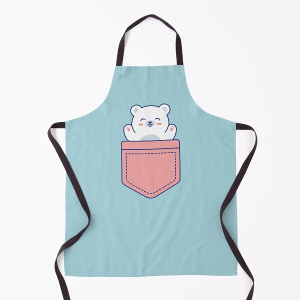 Item preview, Polar Bear in a Pocket designed and sold by AstrobearDesign.