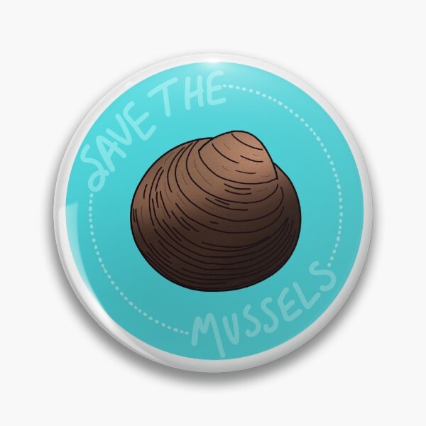 Item preview, Save the Mussels (Blue) designed and sold by Julia Willsie.