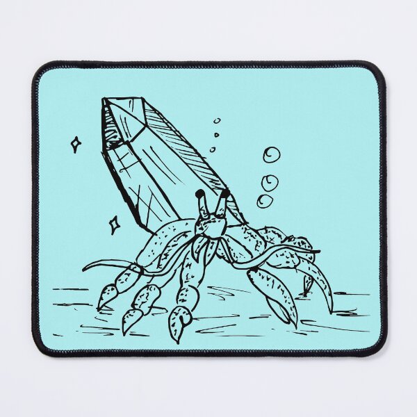 Item preview, Crystal Hermit Crab designed and sold by crwrightdesigns.