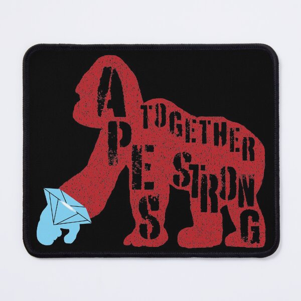 Item preview, Diamond Hand Apes Together Strong Red Version designed and sold by pelagio.