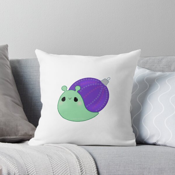 Item preview, Purple Christmas Ornament Snail designed and sold by Cattodoodles.
