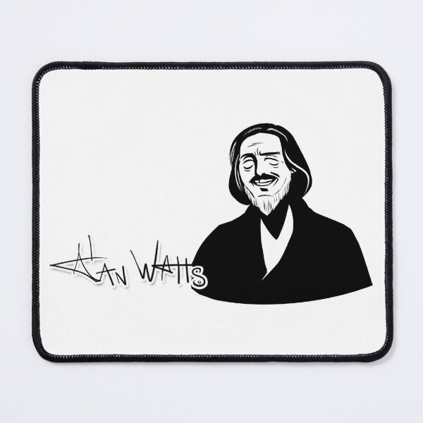 Item preview, Alan Watts - Cosmic Giggle designed and sold by PsilocyBram.