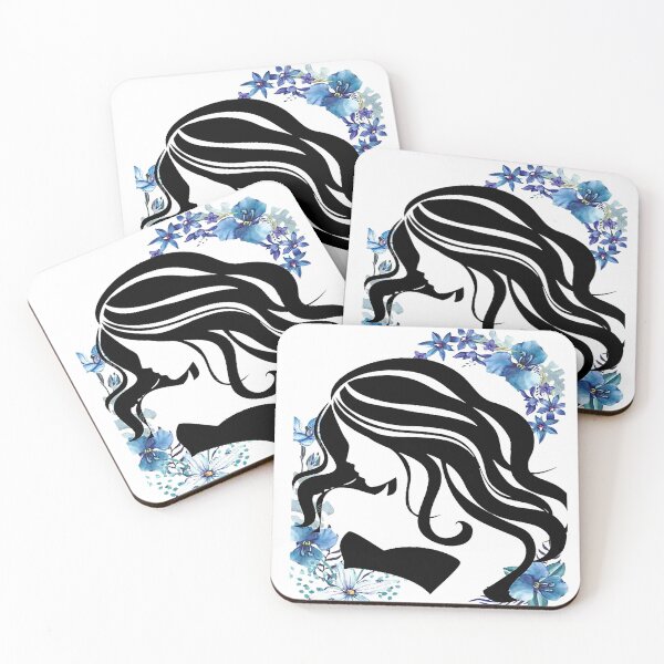 Item preview, Beautiful woman silhouette designed and sold by Ambragis.