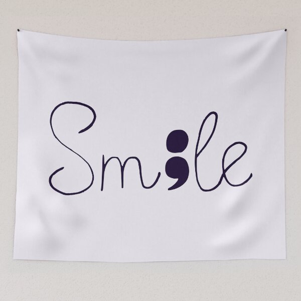 Item preview, Smile Semicolon designed and sold by RinozaRose.