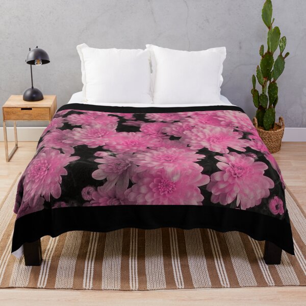 Item preview, Bright Pink Chrysanthemums Flowers designed and sold by JariHawk.