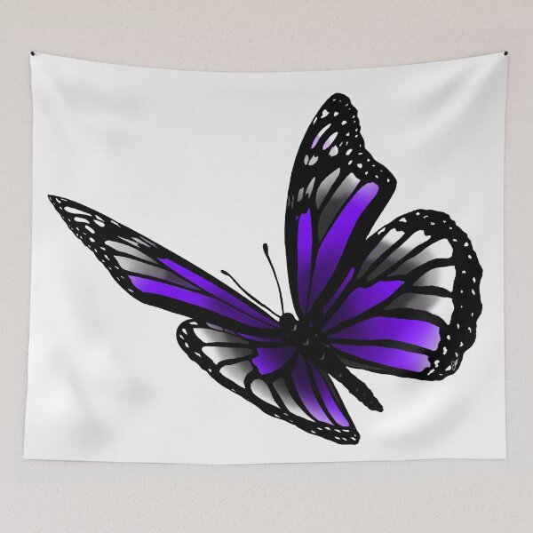 Item preview, Subtle Asexual Pride Butterfly designed and sold by Zeons-Art.
