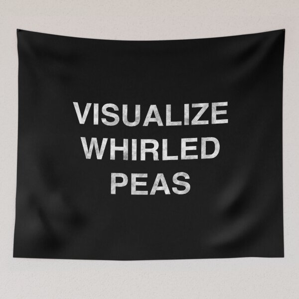 Item preview, Visualize whirled peas, visualize world peace parody, donating 100% of the profit to national parks in the United States  designed and sold by seekingclarity.