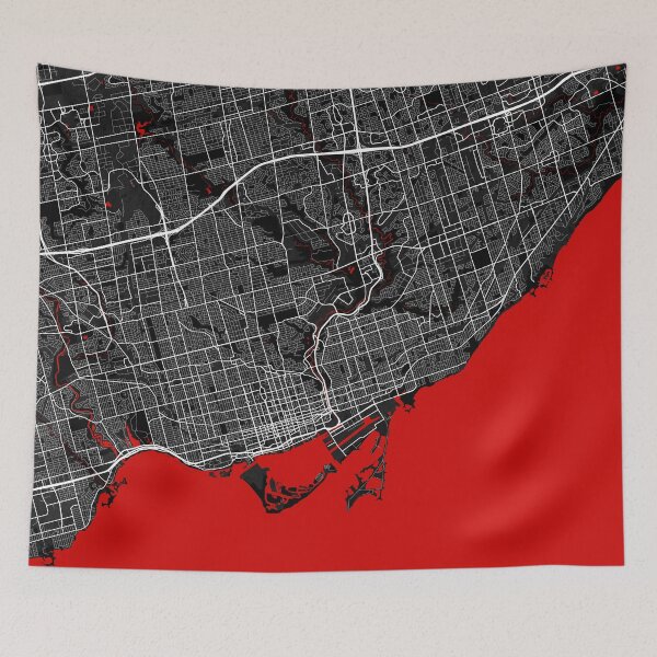 Item preview, Toronto City Map of Ontario, Canada - Oriental designed and sold by deMAP.