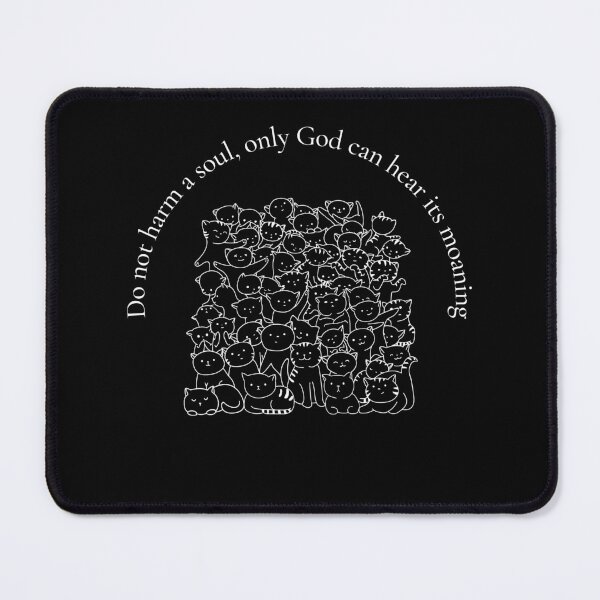 Item preview, Do not harm a soul, only God can hear its moaning: Cat T-Shirt for Men Women, Perfect Cat Dad Mom Tshirt designed and sold by MARCOS LILI.