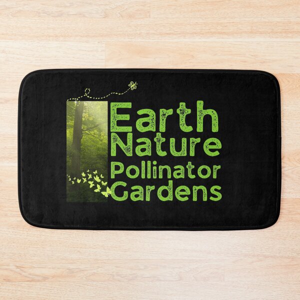 Item preview, Earth Nature Pollinator Gardens Grunge Text Design designed and sold by EarthArtDesigns.