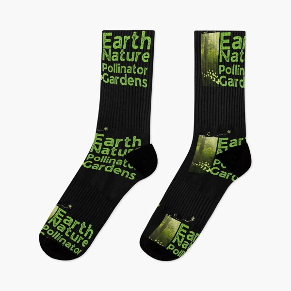 Item preview, Earth Nature Pollinator Gardens Grunge Text Design designed and sold by EarthArtDesigns.
