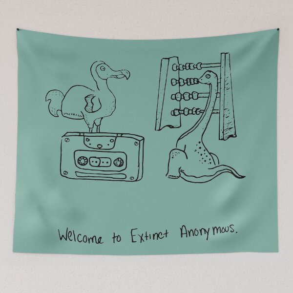 Item preview, Extinct Anonymous designed and sold by crwrightdesigns.