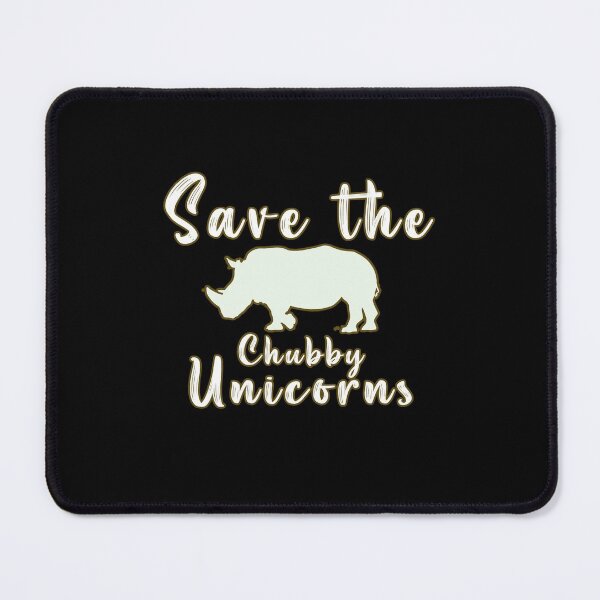 Item preview, Save the Chubby Unicorns designed and sold by Bouchfashions.