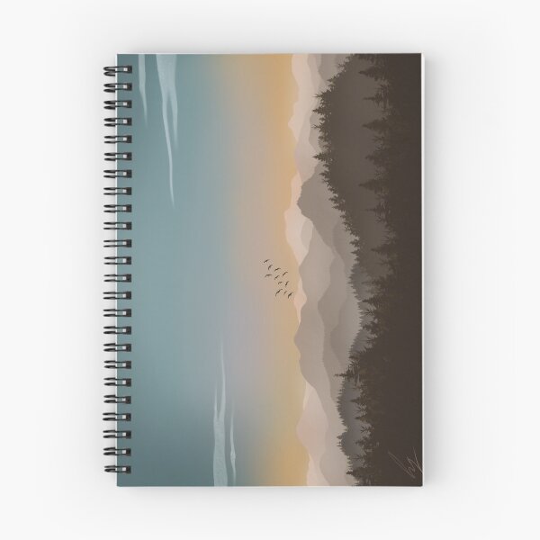 Item preview, Mountain Morning designed and sold by mushroom-bee.
