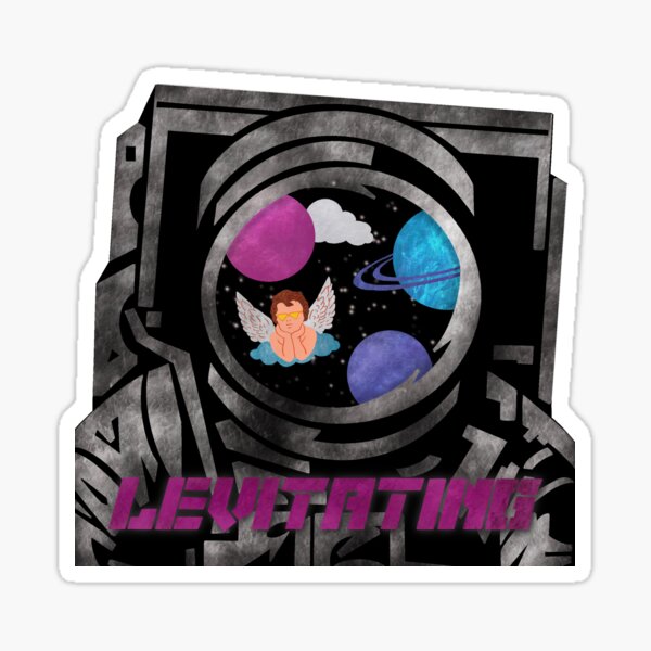 Levitating Astronaut Sticker
