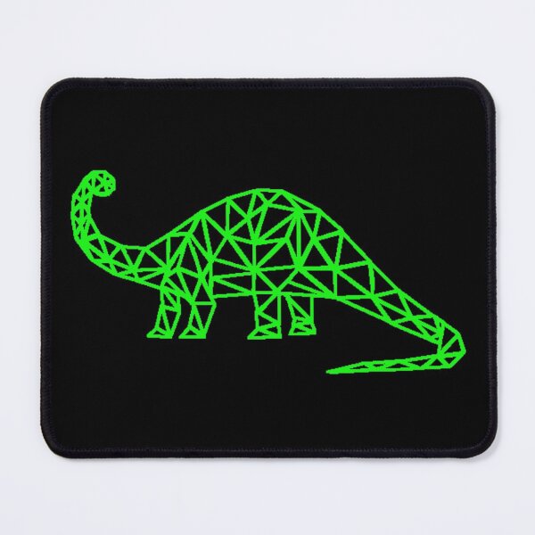 Item preview, Brontosaurus - Green Line on black designed and sold by NaomiWallace321.