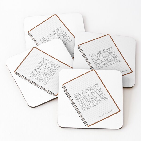 Item preview, We accept the love we think we deserve designed and sold by ssbymaria.