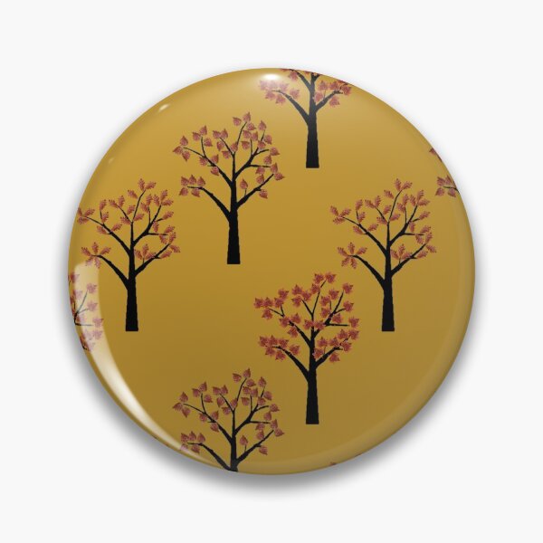 Item preview, 3 Fall Trees on golden rod. designed and sold by PlaneNsimple.