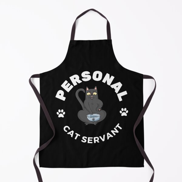 Item preview, Personal Cat Servant | Funny Cat T-Shirt for Men Women, Perfect Cat Dad Mom Tshirt designed and sold by MARCOS LILI.