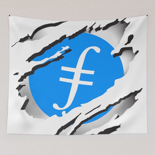Item preview, Filecoin Crypto Torn Image designed and sold by CryptoStyles00.