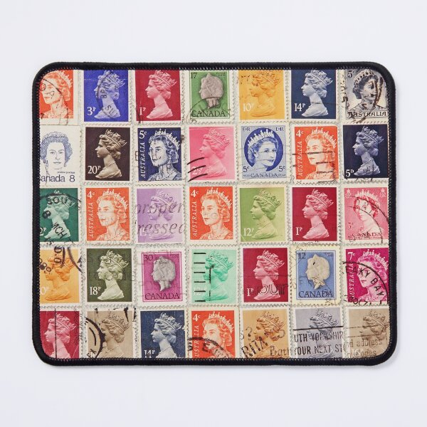Item preview, Postage stamps of British Commonwealth countries with image of Her Majesty Queen Elizabeth. designed and sold by IaroslavB.