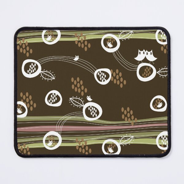Item preview, Retro Owls Happy Family © fatfatin designed and sold by fatfatin.