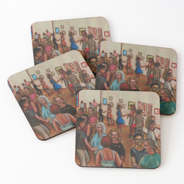 Item preview, Dance class at the Illinois State Museum Lockport Gallery designed and sold by Kathryn Claahsen.